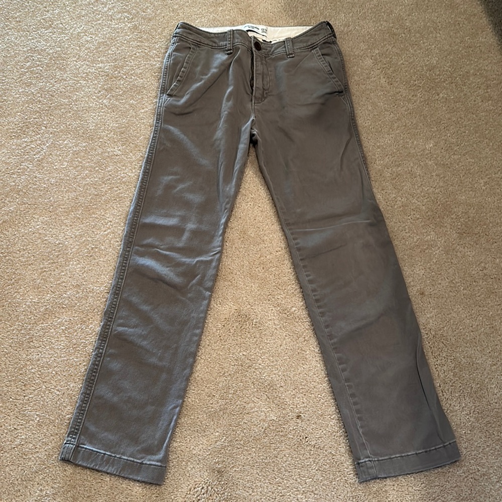 Boys Abercrombie cotton pants size 13/14.